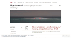 Desktop Screenshot of bicyclenomad.com